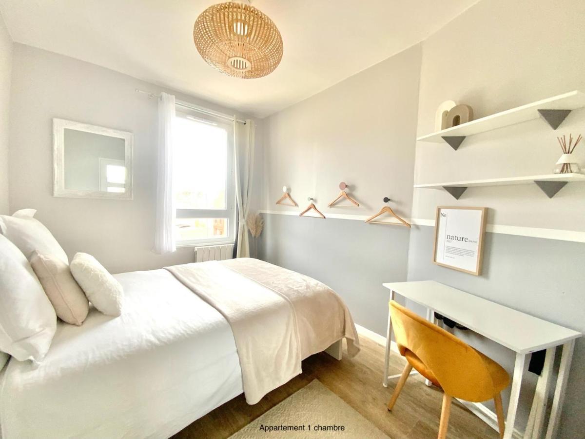 Appartements Chaleureux - 15 Min A Pied De La Gare Le Havre Bagian luar foto