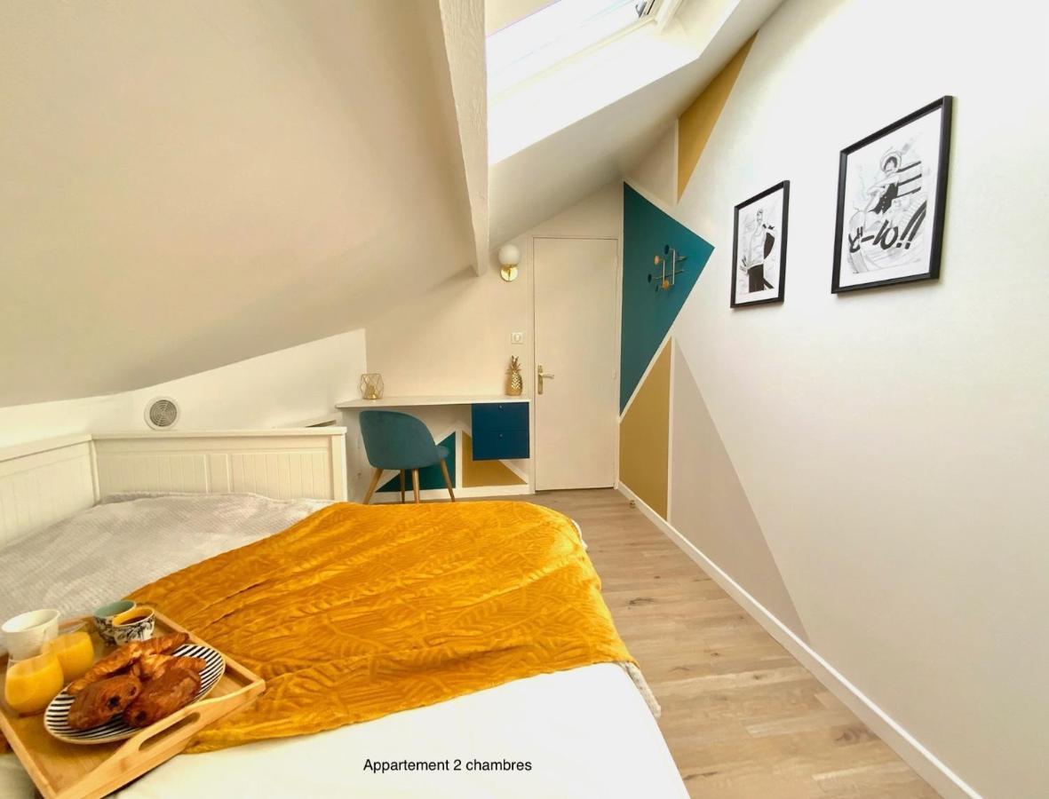 Appartements Chaleureux - 15 Min A Pied De La Gare Le Havre Bagian luar foto