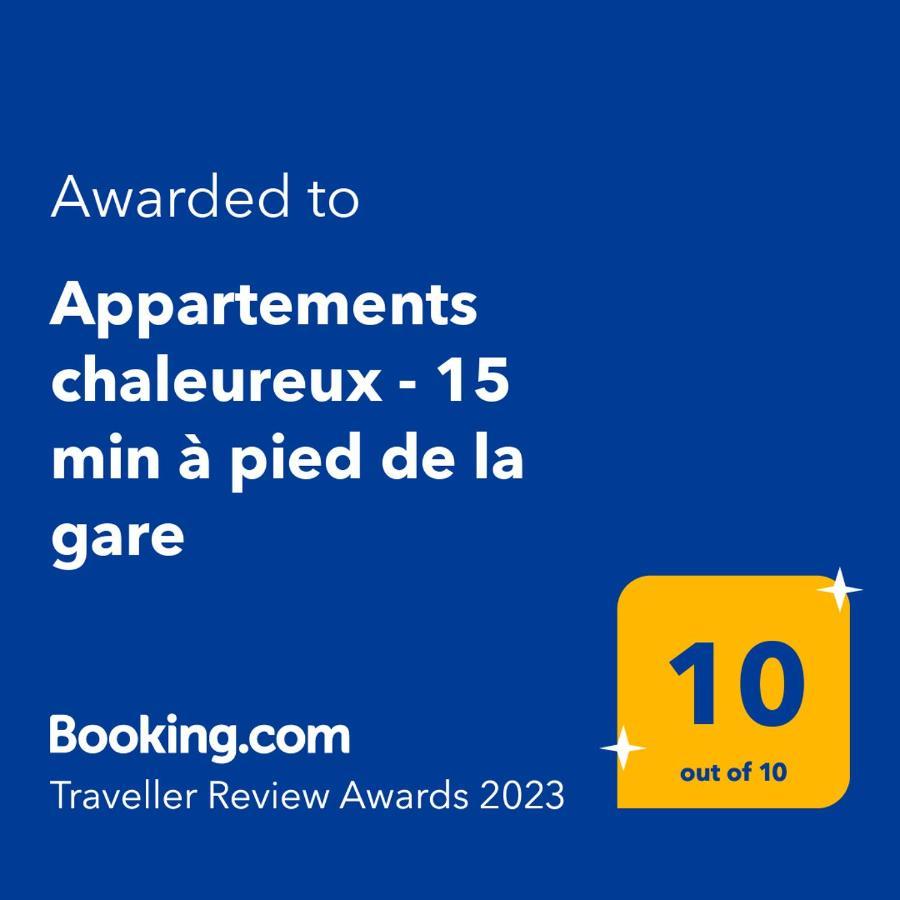 Appartements Chaleureux - 15 Min A Pied De La Gare Le Havre Bagian luar foto