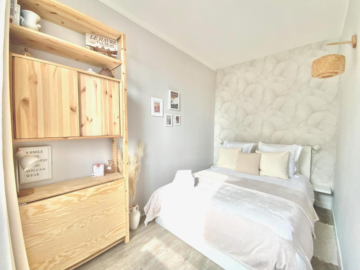 Appartements Chaleureux - 15 Min A Pied De La Gare Le Havre Bagian luar foto